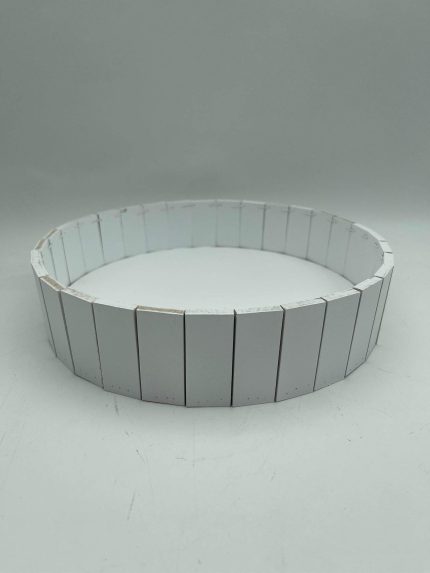 Cutie rotunda 25 diam/6 h,alba