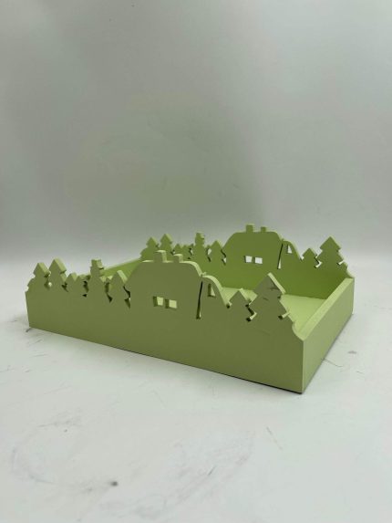 Tava decorativa casa