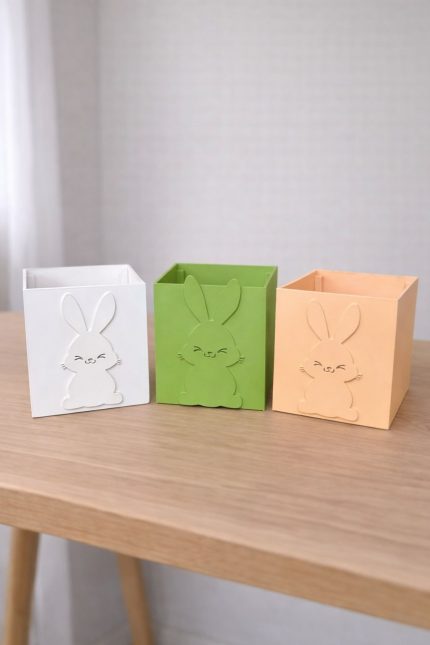 Set 5 cub cu iepure aplicat,13/13/13