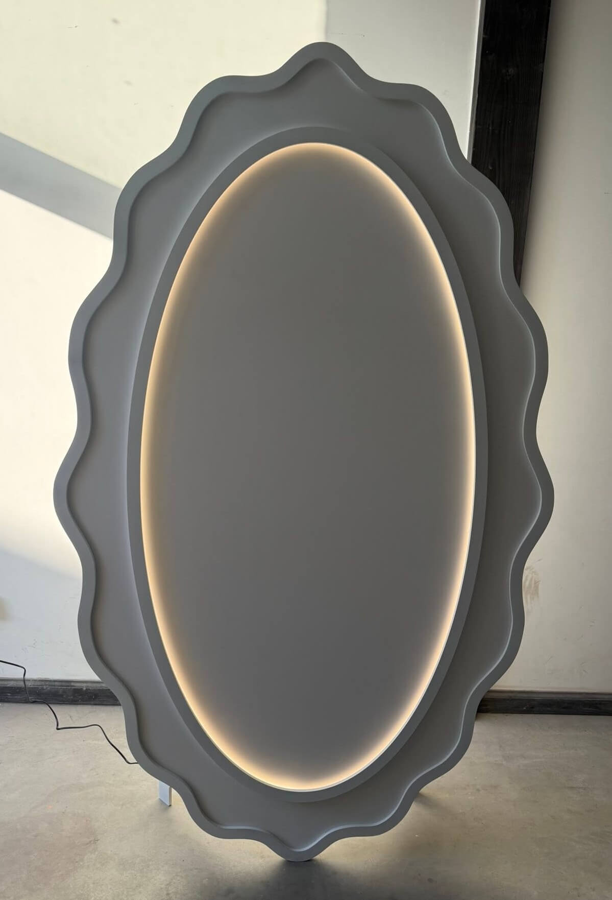 bb Panou oval cu led, Boem - imagine 1