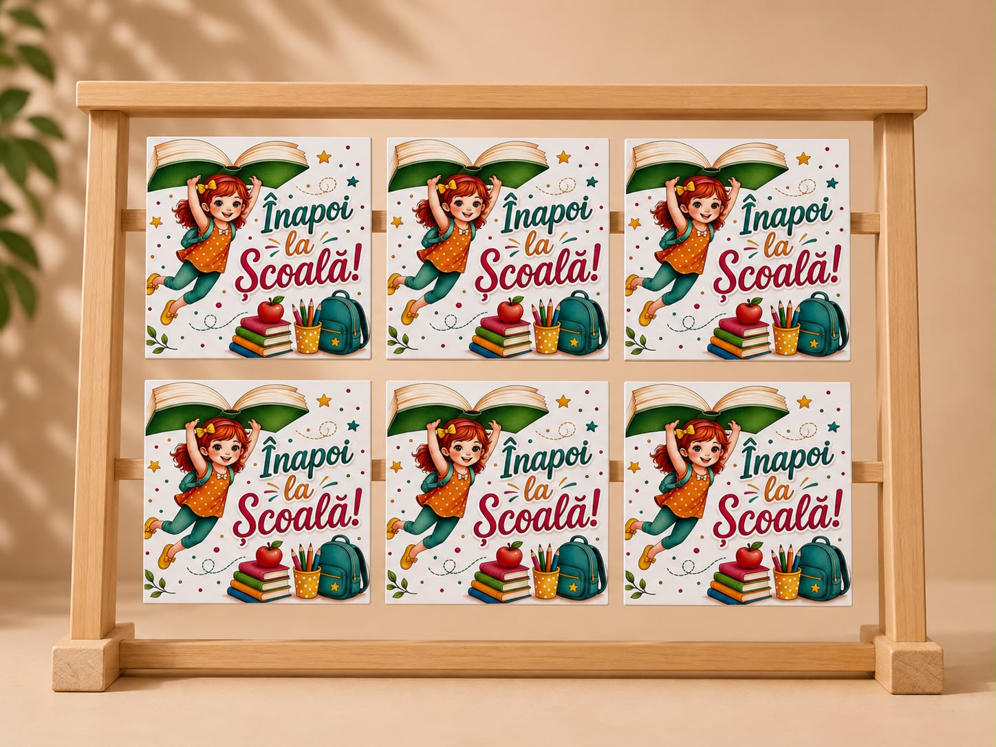 bacc d Set 6 ecusoane back to school baiat carte - imagine 1