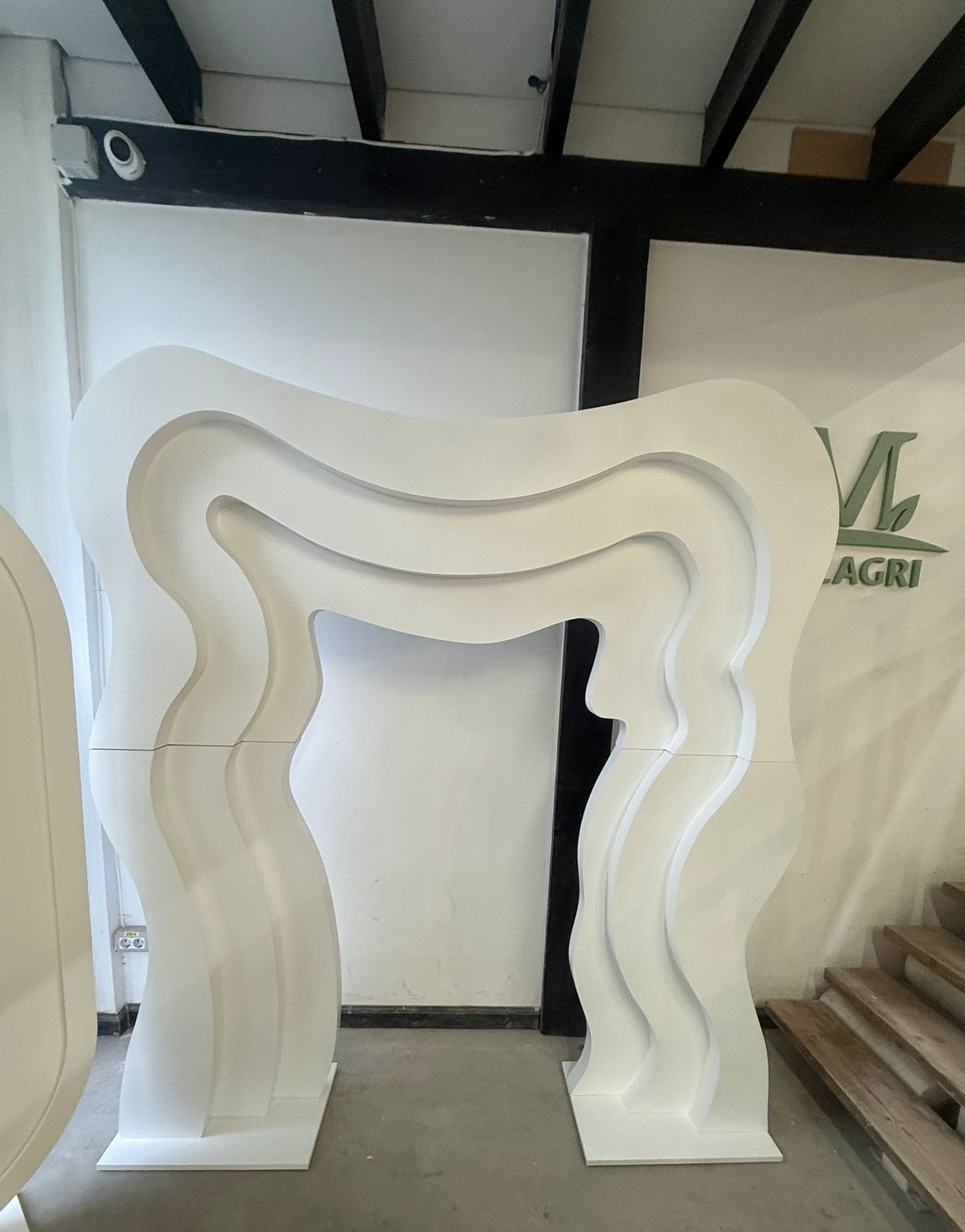 WhatsApp Image 2026-04-17 at 13.53.18 Arcada ondulata,3 tronsoane(7 cm/tronson),demontabila - imagine 1